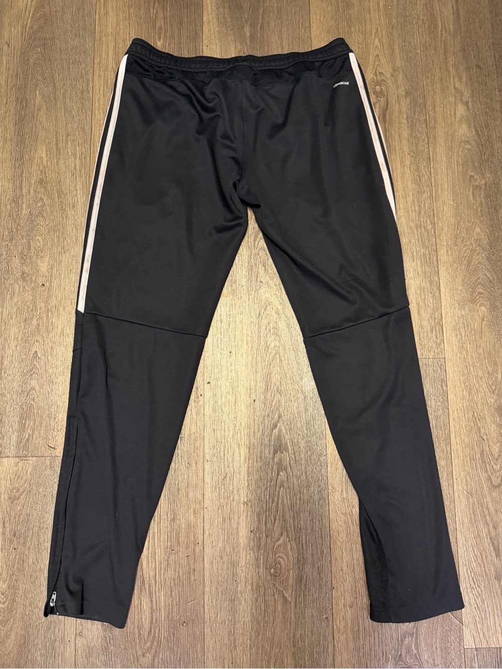 adidas Black Joggers with White Three-Stripes - Picture 4 of 5